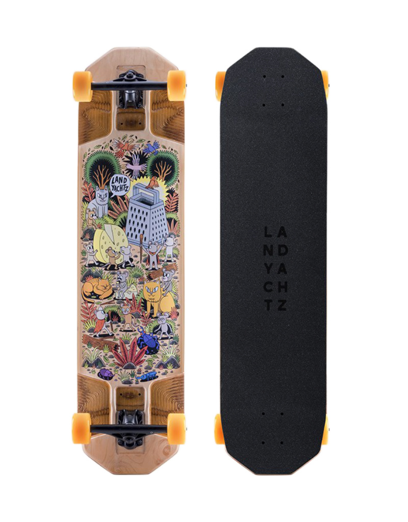 Landyachtz Cheese Grater Hollowtech 38" Complete