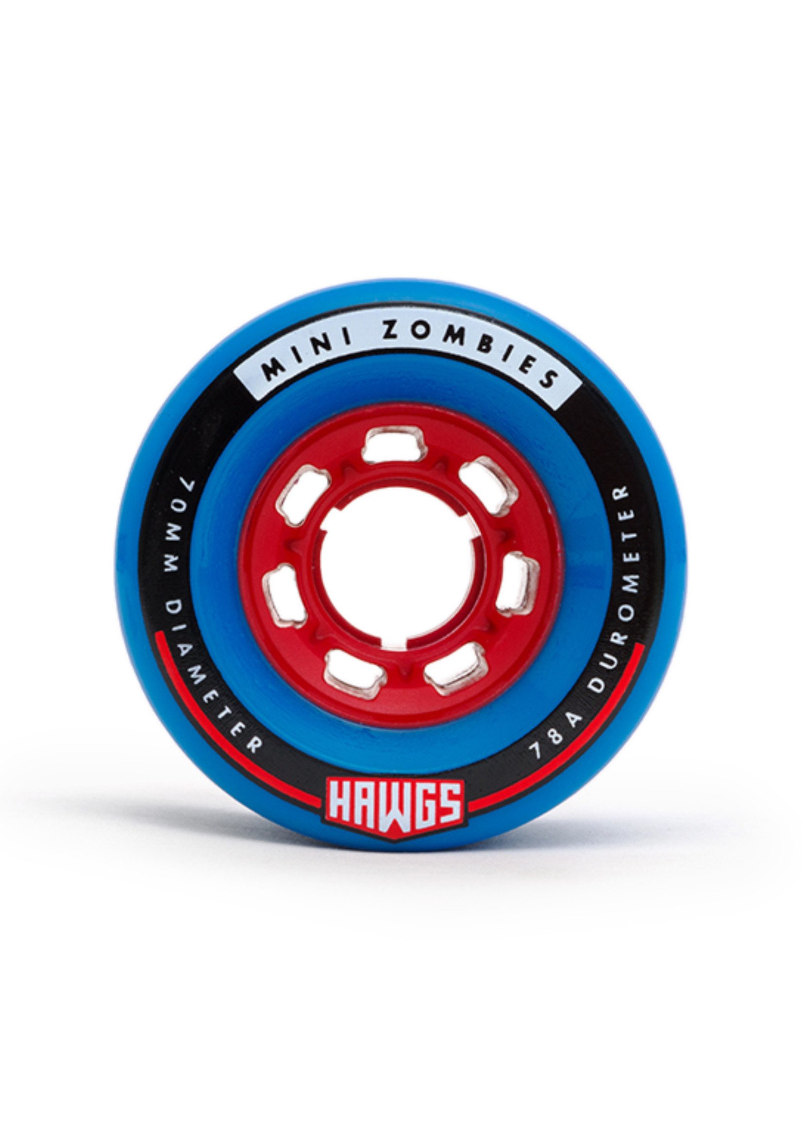 Hawgs Wheels Hawgs Mini Zombie Rollen 70 mm 78A Blue 4er-Set