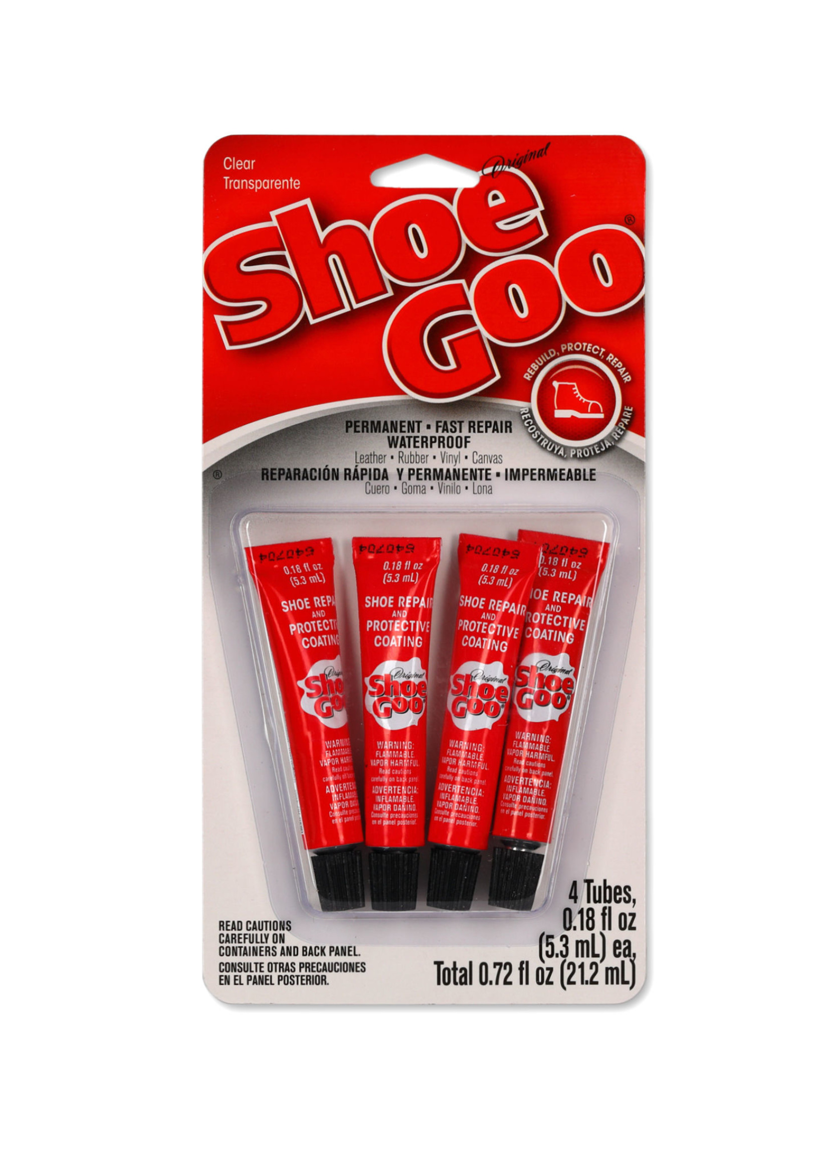 Shoe Goo Shoe Goo Mini Pack 4 x 5.3 ml Micro-Tube Klar