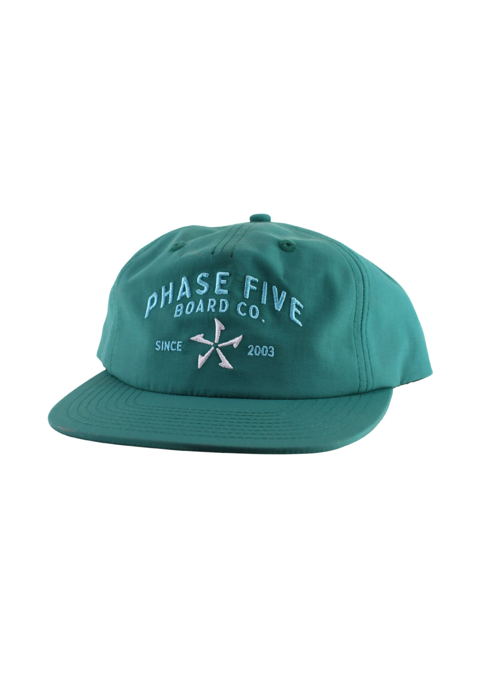 Phase Five Phase Five Captain Nylon Snapback Hat Aqua