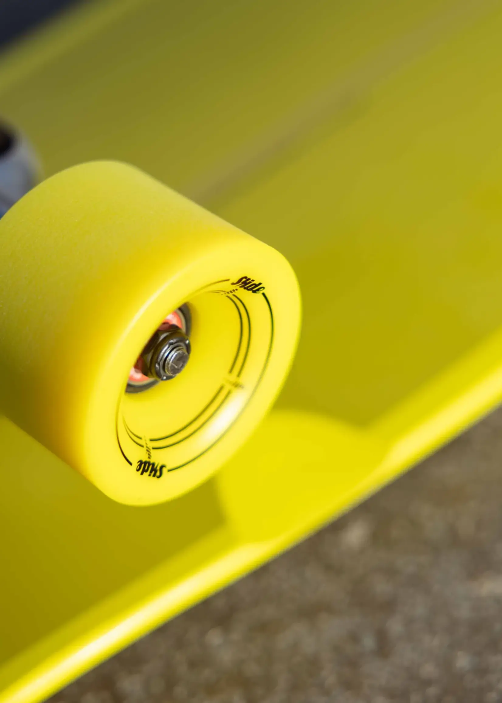 Slide Surfskates Slide Wheel 70 mm 78A Zitronengelb 4er-Set