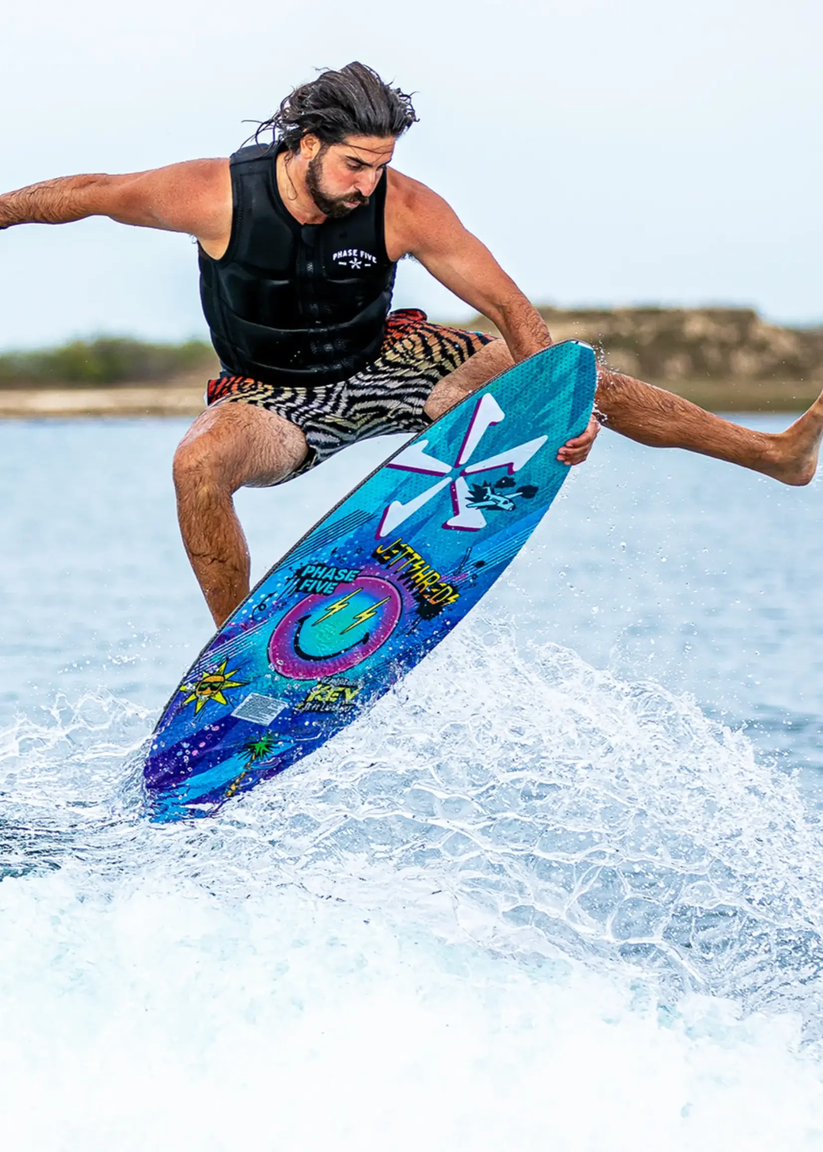 Phase Five Phase Five Key Jett Shreds 55" Skim Style Wakesurf