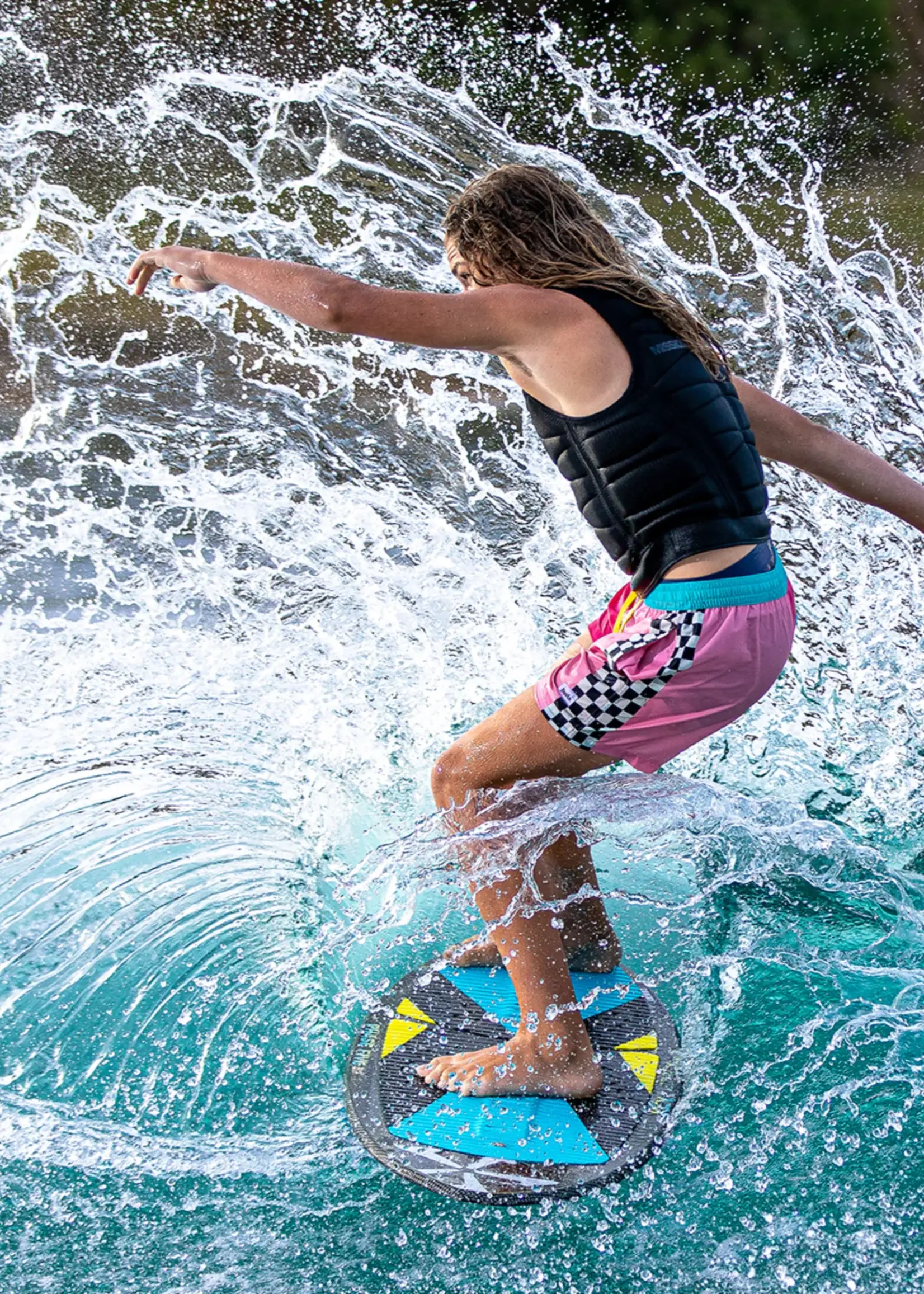 Phase Five Phase Five Key Jett Shreds 55" Skim Style Wakesurf