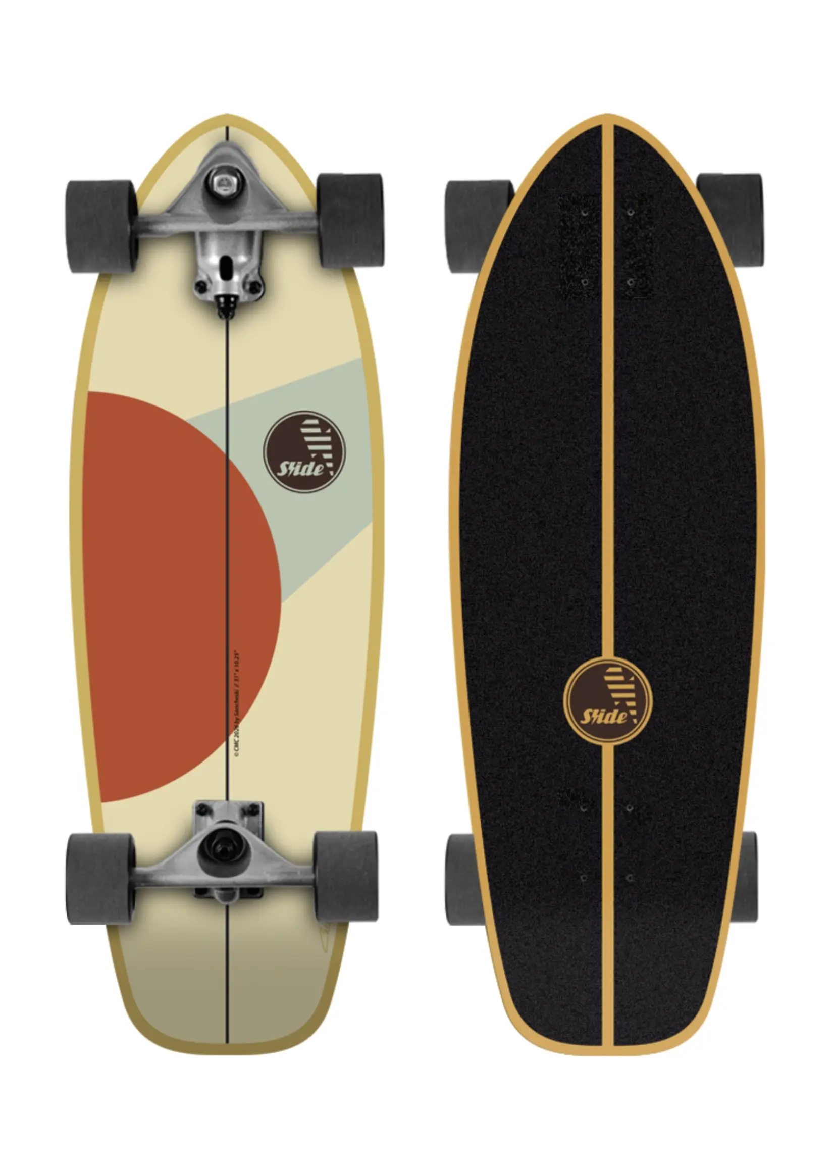 Slide Surfskates Slide CMC Dawn 31" Surfskate Complete