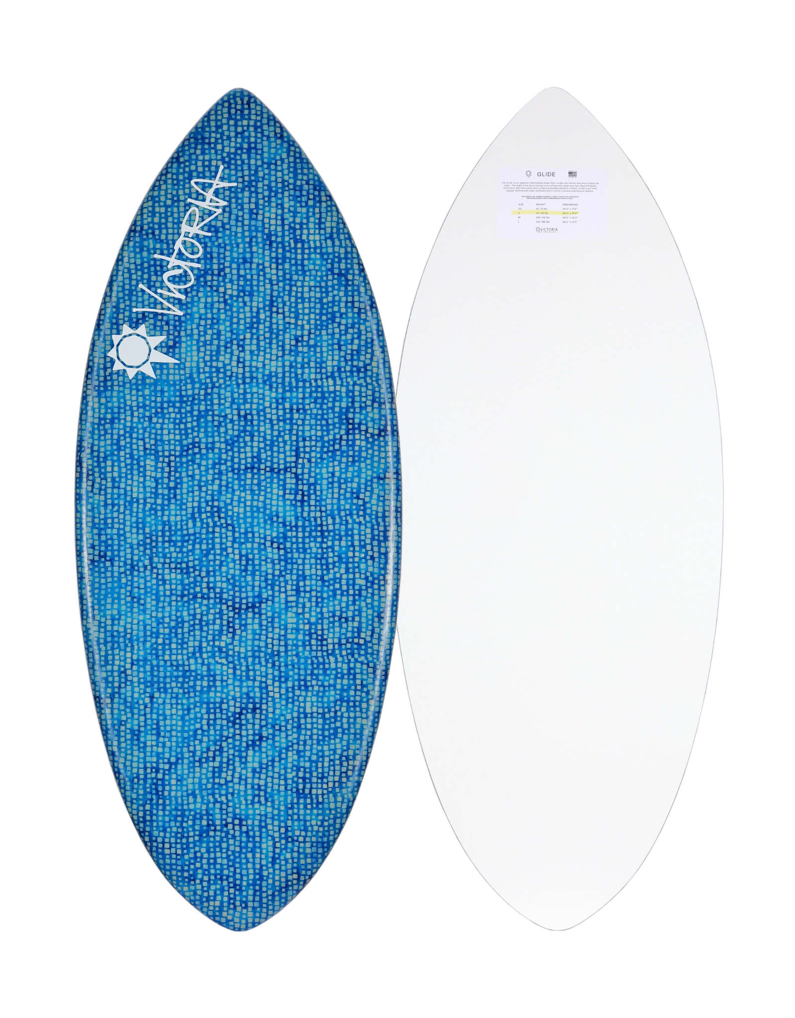 Victoria Glide Skimboard | Intermediate Wave Riding Board - Crazy Dude Victoria Glide Skimboard | Intermediate Wave Riding Board - Crazy Dude