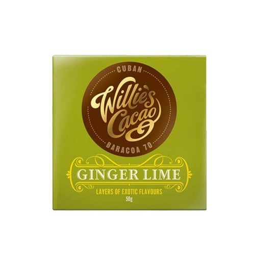 Willie's Cacao Willie's Cacao - Ginger Lime - Cuban Baracoa 70 Willie's Cacao Willie's Cacao - Ginger Lime - Cuban Baracoa 70