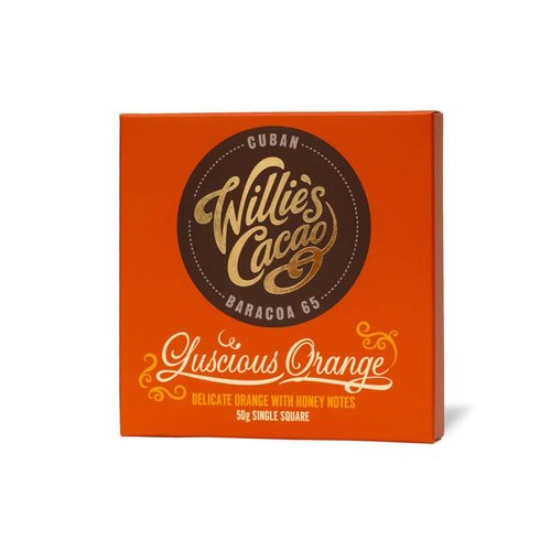 Willie's Cacao Willie's Cacao - Luscious Orange - Cuban Baracao 65 Willie's Cacao Willie's Cacao - Luscious Orange - Cuban Baracao 65