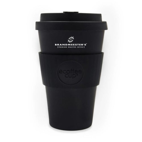 Ecoffee Cup Ecoffee Cup Zwart 14oz groot Brandmeester's Ecoffee Cup Ecoffee Cup Zwart 14oz groot Brandmeester's