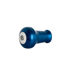 Reg Barber Reg Barber Handle Tall Anodized Blue White delron