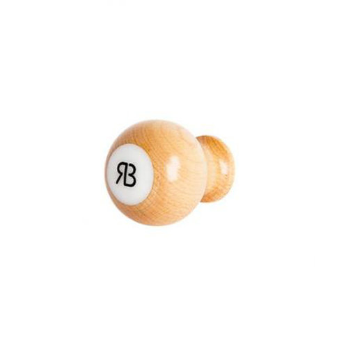 Reg Barber Reg Barber Handle Maple Short Ball White delron