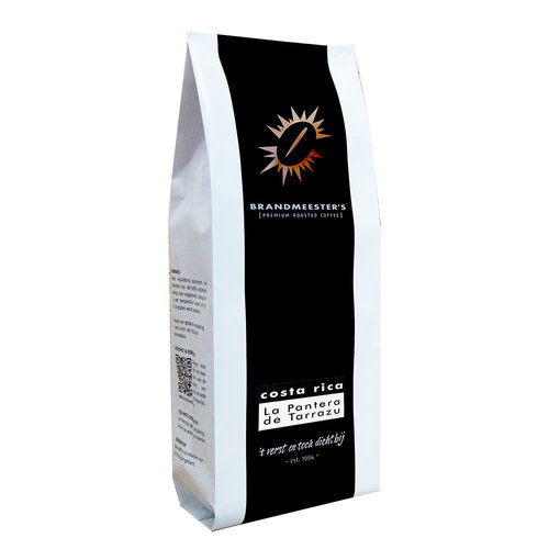 Brandmeester's Costa Rica - La pantera de Tarrazú SHB 250 gr. in ventielzak Brandmeester's Costa Rica - La pantera de Tarrazú SHB 250 gr. in ventielzak