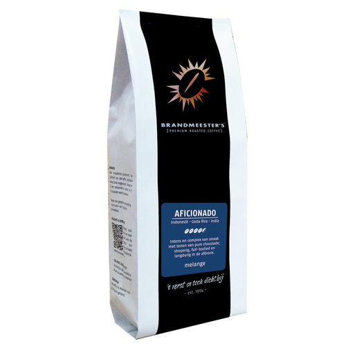 Brandmeester's Koffiebonen Aficionado 1000 gram Brandmeester's Koffiebonen Aficionado 1000 gram
