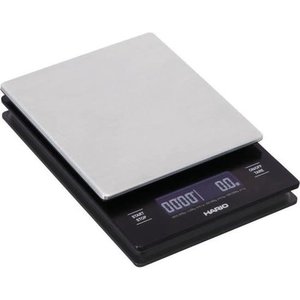 Hario Hario V60 Drip Scale Metal Weegschaal met Timer oplaadbaar