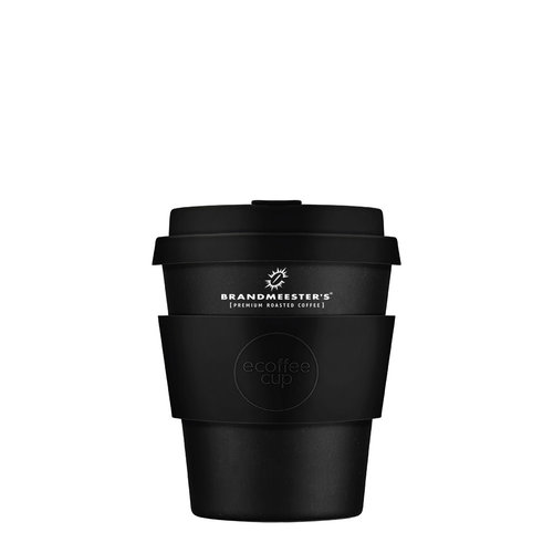 Ecoffee Cup Ecoffee Cup ZWART 8oz/250ml Brandmeester's Ecoffee Cup Ecoffee Cup ZWART 8oz/250ml Brandmeester's