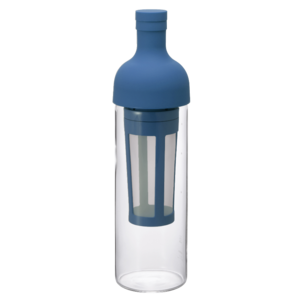 Hario Hario Cold Brew Filter in Coffee Bottle BLUE