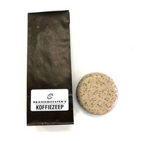 Koffie zeep rond 70 gram