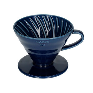 Hario Hario Dripper V60 Porselein #2 - Indigo Blauw