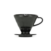 Hario Dripper V60 Porselein #2 - Mat Zwart