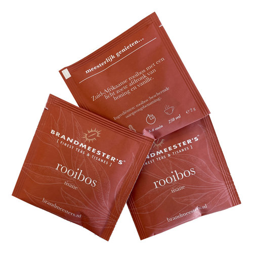 Brandmeesters Theezakjes Bulk - Rooibos 100 st.