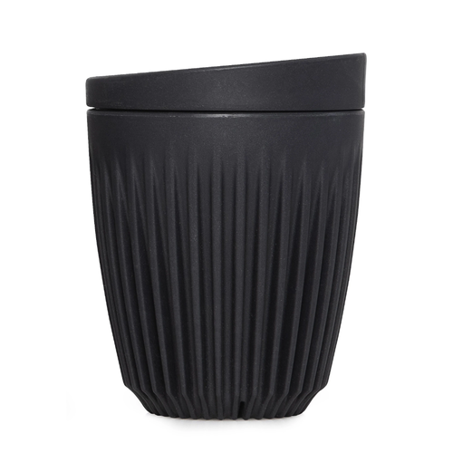 Huskee Cup&Lid - 8oz/24cl - Charcoal Huskee Cup&Lid - 8oz/24cl - Charcoal