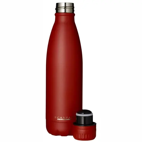 SCANPAN Scanpan dubbelwandige drinkfles 500ml REYNOLDE RED - TO GO