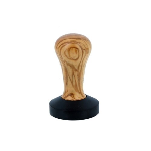 Tamper vlak 58mm Black Olive Wood (ACTIE) Tamper vlak 58mm Black Olive Wood (ACTIE)