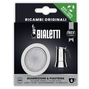 Bialetti Bialetti Venus RVS reserveringen en zeefje 6 Kops