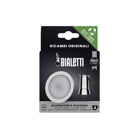 Bialetti Bialetti Venus RVS reserveringen en zeefje 4 Kops