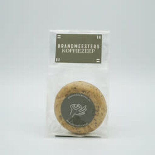 Brandmeesters Koffie zeep rond 70 gram