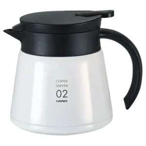 Hario Hario  Thermoskan 600ml wit