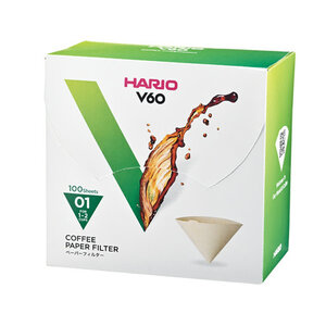 Hario Hario Misarashi BROWN Filters V60 #1 1-2 kops Hario Hario Misarashi BROWN Filters V60 #1 1-2 kops