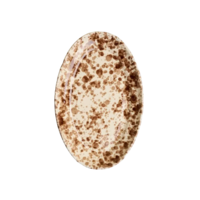 Ovale schaal Spruzzi Cioccolato FASANO 35x23 cm