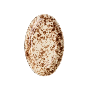 FASANO Ovale schaal Spruzzi Cioccolato FASANO 35x23 cm
