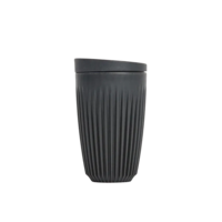Huskee Cup&Lid - 12oz/36cl - Charcoal