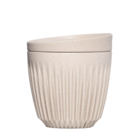 Huskee Cup&Lid - 6oz/18cl - Natural