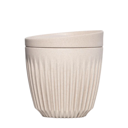 Huskee Cup&Lid - 6oz/18cl - Natural