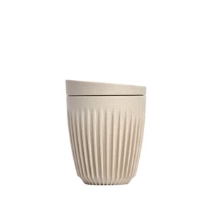 Huskee Cup&Lid - 8oz/24cl - Natural