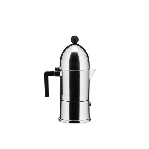 Alessi Mokapot Alessi "La Cupola" 3-kops alu Alessi Mokapot Alessi "La Cupola" 3-kops alu