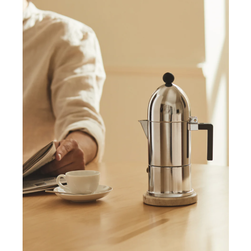 Alessi Mokapot Alessi "La Cupola" 3-kops alu