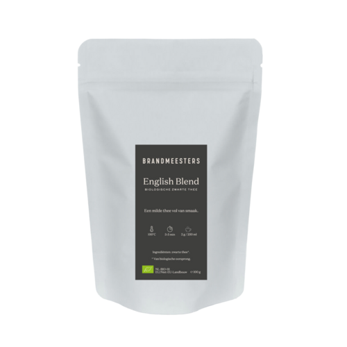 Brandmeesters English Blend BIO losse thee (100 gram)