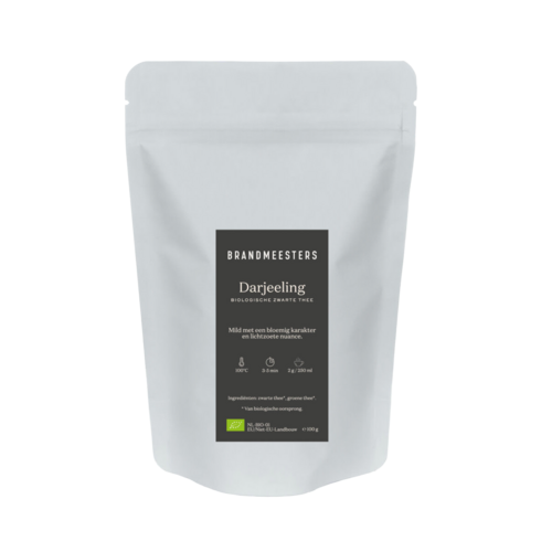 Brandmeesters Darjeeling BIO losse thee (100 gram)
