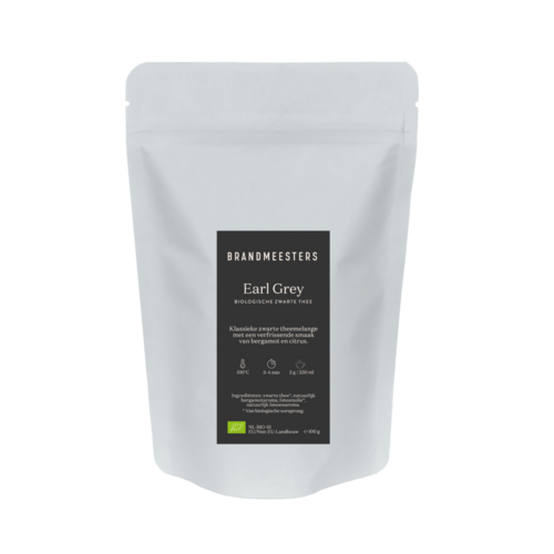 Brandmeesters Earl Grey  BIO losse thee (100 gram)