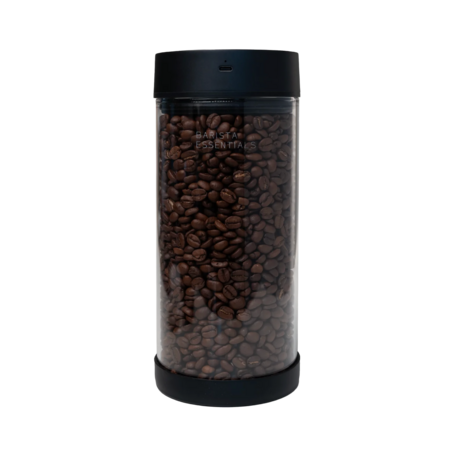 Barista Essentials Barista Essentials Vacuüm Voorraadbus 500 gram Glas ZWART