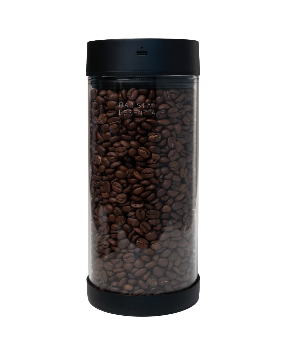Barista Essentials Barista Essentials Vacuüm Voorraadbus 500 gram Glas ZWART