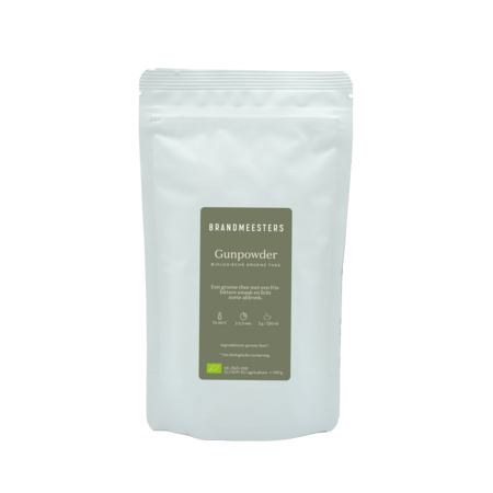Brandmeesters Gunpowder BIO losse thee (100 gram)