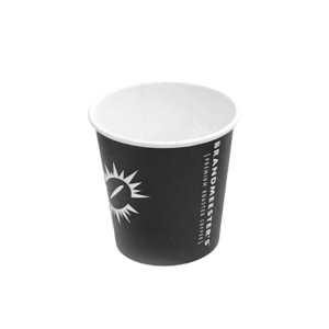 Brandmeesters Paper Cup 7oz zwart BIO [50st.]