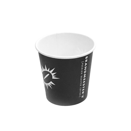 Brandmeesters Paper Cup 7oz zwart BIO [50st.]