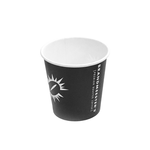 Brandmeesters Paper Cup 7oz zwart BIO [50st.]