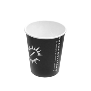 Brandmeesters Paper Cup 8oz zwart BIO [50st.]