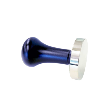 Tamper 57/58mm blauw RVS